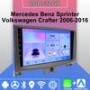 Android Carplay автомобильное радио для Mercedes Benz Sprinter Volkswagen 2006-2016 мультимедийный проигрыватель головное устройство стерео GPS навигация BT WIFI 2+32 ГБ