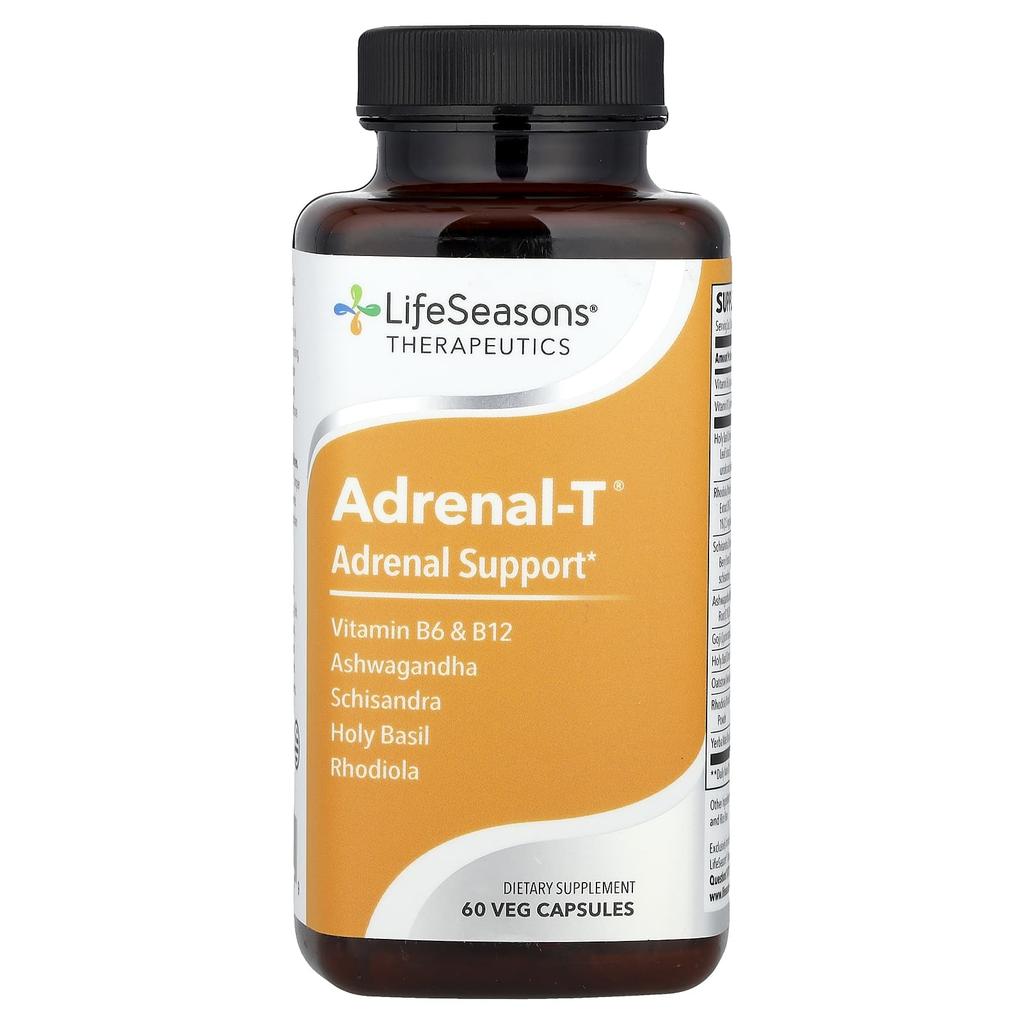 Adrenal-T, Adrenal Health Support, 60 Veggie Capsules