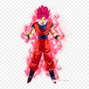 Patches For Clothes Bag Iron On Thermal Stickers Goku Ssj Rojo Kaioken Goku Super Saiyan Pattern Washable Heat Transfer