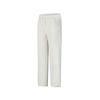 SAUCONY Sport High Street Solid Color Simple Lace Straight Casual Pants Women Pants Oatmeal-White SC1240164A-WT30