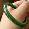 Natural Jade Bracelet Fashionable and Simple Women's Jade Bracelet