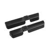 2 Pcs ABS Car Under Seat Air Vent Cover For Auto Car Rear Seat Air Conditioner Outlet Grille Cover
