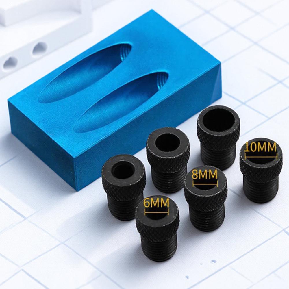 Woodworking Hole Locator Set 7/14PCS Adjustable Drilling Positioning Tool Punching Locator for DIY Projects