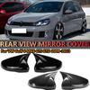 2PCS For VW For Volkswagen Golf 6 MK6 GTI GTD 2009-2013 Car Side Rear View Mirror Covers