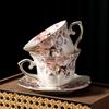 Gold-plated Lace Edge Classical Ceramic Cup&saucer Dining Table Coffee Mug Milk Mugs Afternoon Tea Teacup Fruit Juice Container