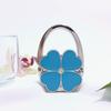 Flower Shape Portable Metal Bag Table Hanger - Folding Handbag Hook Tiny Protable Hooks for Purse Tote Bag Organizer