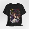Kokushibo Demon Anime T-Shirt Tee Tops, Unisex Jersey Short Sleeve Tshirt - Great for Anime