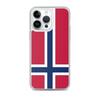 Coque iPhone — Norvège — Drapeau — Souple — Multicolore — Совместимый iPhone 14 Pro Max