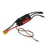 60A RC Brushless Motor ESC 32 Bit Processor Quick Response RC Electric Speed Controller for RC Fixed Wing Drone
