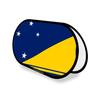 Drapeau Ovale - Tokelau - 70 X 120 Cm - Polyester - Impression Recto/verso - Pliable Rétractable
