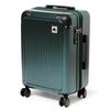 Small Double Green [Logospark] Carry-on Suitcase, Size, 36L, Quiet, Casters, 2.8kg,