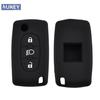 For Citroen C2 C3 C4 Picasso Xsara C5 C6 C8 Folding Key 3 Button Silicone Remote Car Flip Key Cover Case Fob Shell Skin Protect