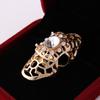 Cool Punk Rings Hollow Scroll Joint Fashion Jewelry for Women /Men Ring Full Finger Claw Rings