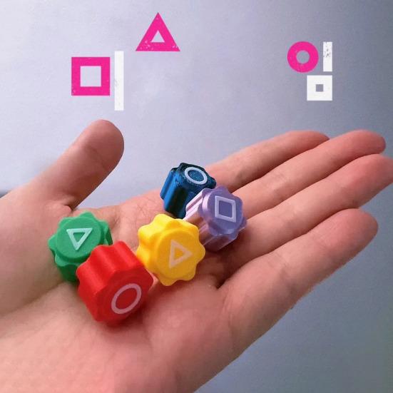 45659 Sets Korean Jacks Stone Game with Box Hand-Eye Coordination Training Traditional Stone