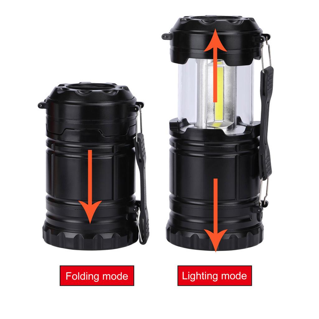 1 Pack LED Camping Lantern Collapsible 200LM Lanterns Suitable Survival Kits for Hurricane