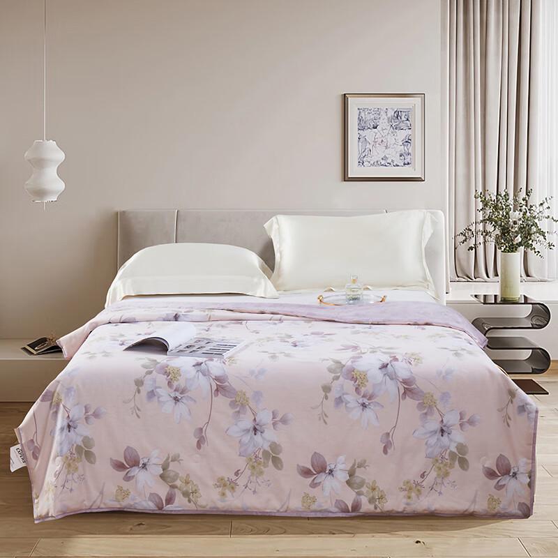 KINTHERI Cotton Tussah Silk Blend Quilt