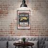 1PC Vertical Retro Iron Tin Sign with Weathered Rust Effect, 20x30cm or 30x40cm, Vintage Wall Decor for Bar Cafe Garage Restaurant Living Room