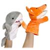 Animal Hand Finger Puppet Plushed Doll Educational Baby Toys Fox Bear Simulator Soft Stuffed Toys Anime Doll Game for Girls