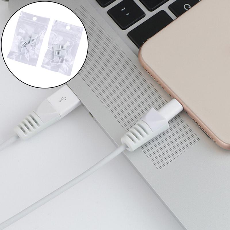4Pcs Practical Protector Saver Cover For Phones Usb Charger Cable Cord Wire