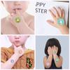 Cute Painted Eggshell Stickers Easter Egg Easter Stickers Toy Rabbit Stickers  Girls