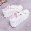 Round Toe Shoes for Women Flat Lace Up 2024 New Fashion Woman Footwear Deals Korean H High Quality Designer Luxury Daily Routine