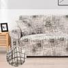 Cross Pattern Elastic Sofa Cover Stretch All-inclusive Sofa Covers for Living Room Couch Cover Loveseat Sofa Slipcovers