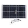 Solar Panel 10W Charging Panel IP65 Waterproof Overcharge Protection Camera