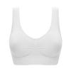 Women Sexy Single Layer Seamless Soft Breathable Bra Wireless Sports Yoga Shapewear Top Female