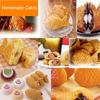Japanese Non-Stick Taiyaki Fish-Shaped Bakeware Waffle Pan Maker 2 Molds Cake Baking Tools