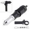 Black Alloy Steel Electric Riveting Gun Adapter with 2.4 / 3.2 / 4.0 / 4.8mm Diameter Rivet Head