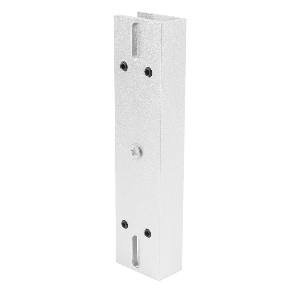 U Shape Bracket for Magnetic Lock Aluminum Alloy 617LBS Capacity Lightweight for Glass Metal Wood