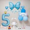 Yeonji Market Kuromi My Melody Kitty Cinnamoroll Sanrio Набор воздушных шаров для дня рождения, Cinnamoroll Blue Set 5