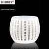 BORREY High-end Jade Porcelain Cup White Porcelain Tea Coffee Cup Traditional Chinese Tea Set Jade Article Kung Fu Tea Cup Gift