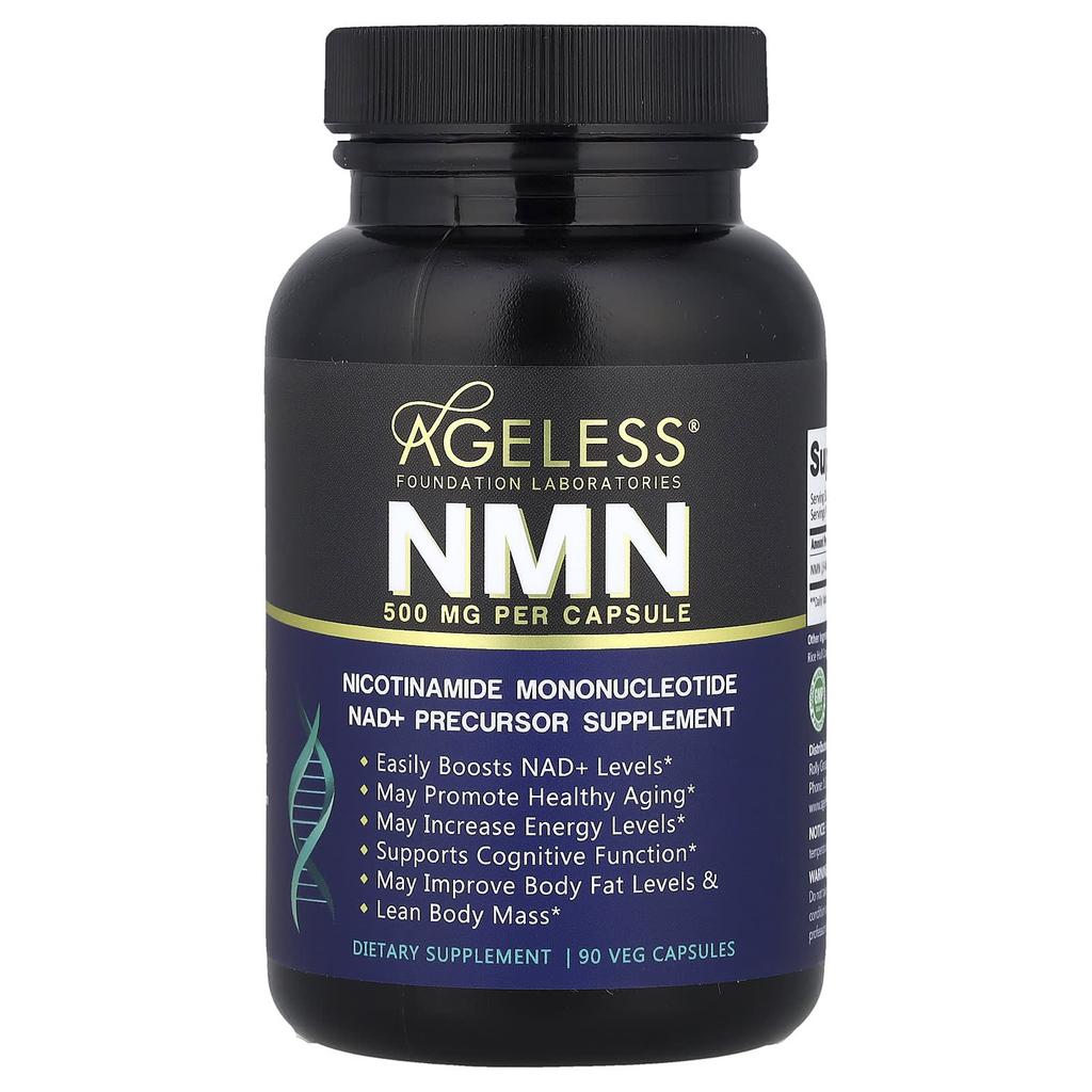Nmn, 500Mg, 90 Veggie Caps