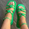 Mujer Flat Heeled Sandals Women Bohemian Platform Sandalias Female Women Sandals Ankle Strap Heels Sandals For Summer Shoes
