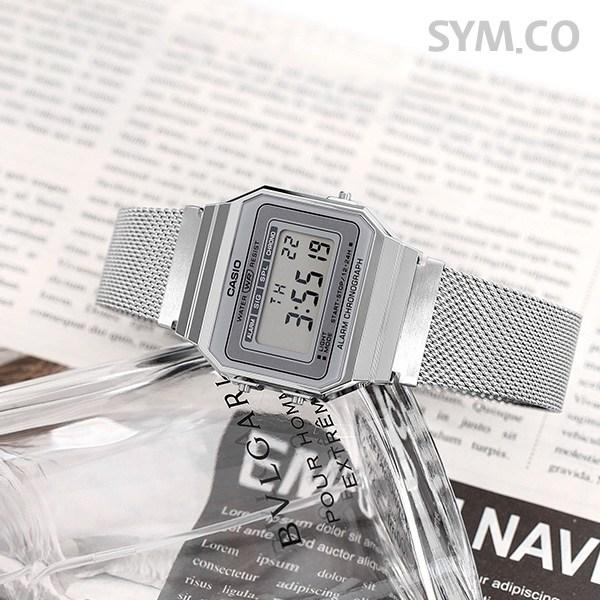 Casio Universal Free Buckle Mesh Wrist Watch