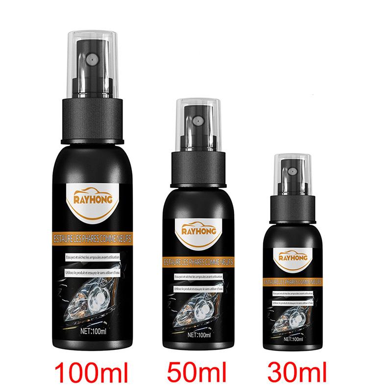 Car Headlight Polishing Agent Scratch Remover Repair Fluid Headlight Restoration And Renewal Polish Liquid Kit Auto Accessories