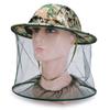 Camo Yellow Gauze Hat Mosquito Prevention Beekeeping Hat Hot Sun Hat  Fishing