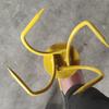 Garden Twist Tiller Manual Hand Tiller with Removable Big Claw Heavy Duty Claw Soil Cultivator with T Handle for Soil Loosening Aerating