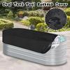 Waterproof Stock Tank Cover Outdoor Oval Stock Tank Pool Cover Swimming Pool Cover With Storage Bag Oxford Bathtub SPA