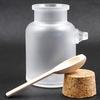Jar Storage Bottle Wood Stopper Refillable Bottles Bath Salt Jars Mask Jar Frosted Seal Bottle