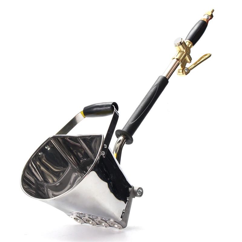 7.9KGS Cement Mortar Concrete Air Stucco Plastering Sprayer Hopper Paint Wall Tool NEW