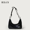 Black Versatile Handbag, Niche Underarm Bag, Commuter Versatile Shoulder Dumpling Bag