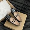 Square Head Versatile French Retro Popular Mary Jane Shoes Women's 2025 New Spring Xiaoxiang with Skirt Light Mouth Single Shoes