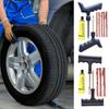 Car Tire Repair Kit Professional Flat Tire Repair Kit Strong Adhesion Tire Repair Kit Tool Tire Patch Kit For Car Tire Plug