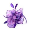 Hat Royal Ascot Race Wedding Fascinator Hats Headwear Cocktail Tea Party Feather Flower Headband