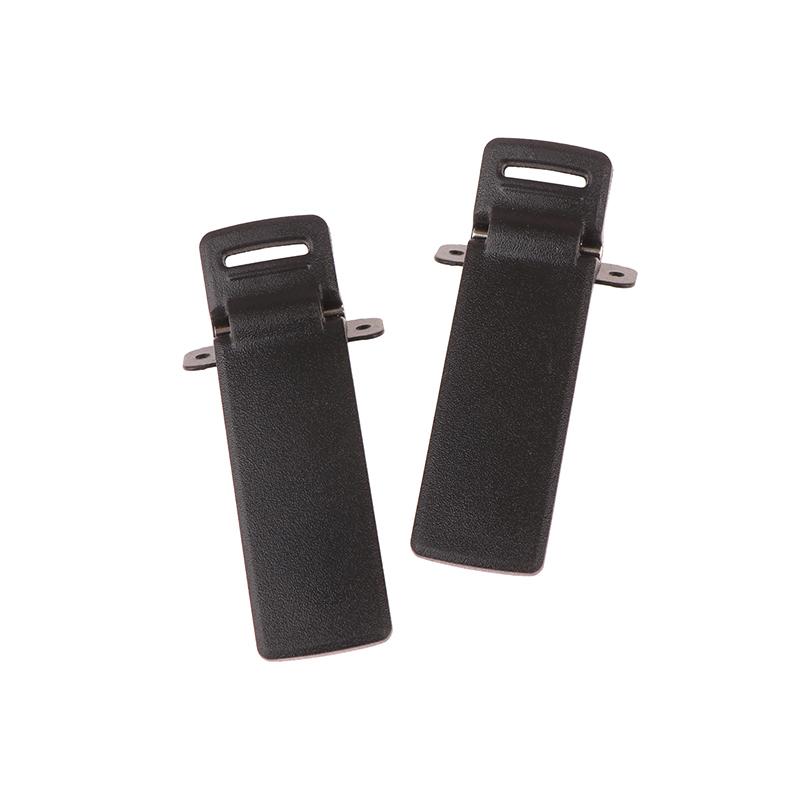 2 Pcs Belt Clips Walkie Talkie Spare Part Back Belt Clip For Baofeng 2-Way Radio Uv5R Accessories