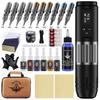 Tuffking Wireless Tattoo Machine Set: Multifunctional Tattoo Pen with Microblading Capabilities