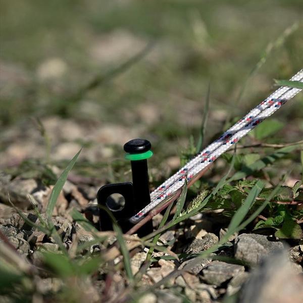 Tent Nails Kit Travel Camping Tent Pegs Steel Stakes Durable Hammock Accessories Hiking Nail High Strength Steel Ground Nail Outdoors Sunshade