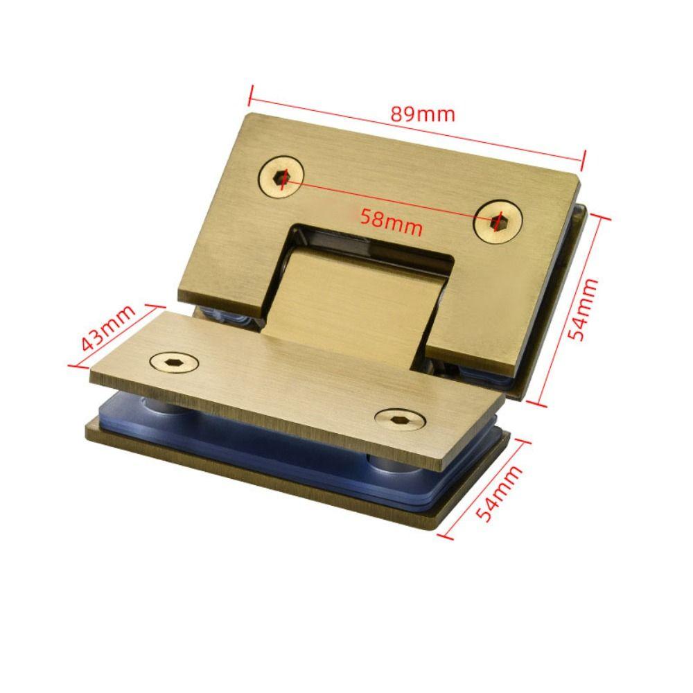 90°/135°/180° Зажим-кронштейн для стеклянной двери Фурнитура для двери из нержавеющей стали Петли для двери ванной комнаты Ванная комната